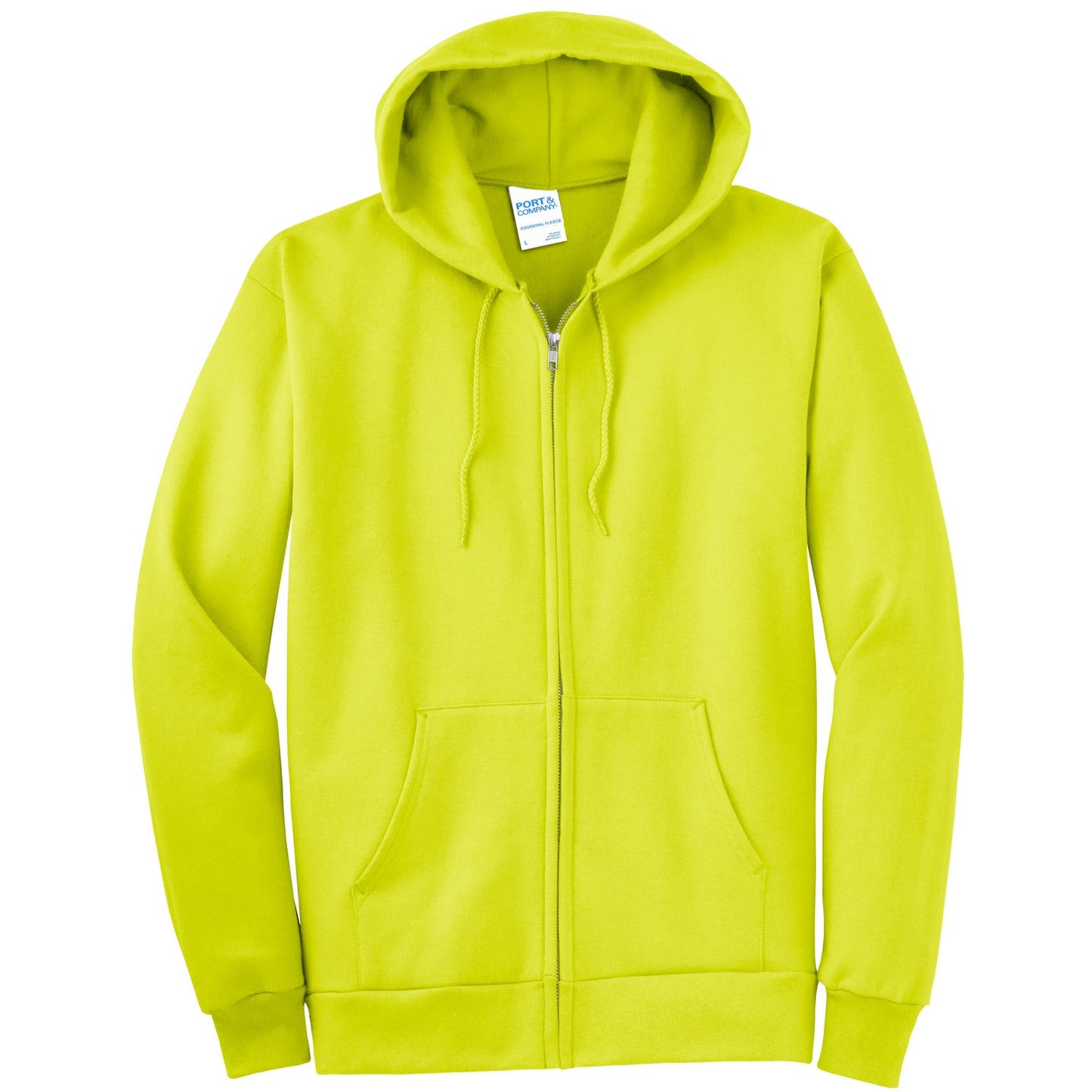 Port & Company® Tall Essential Fleece Full-Zip Hooded Sweatshirt